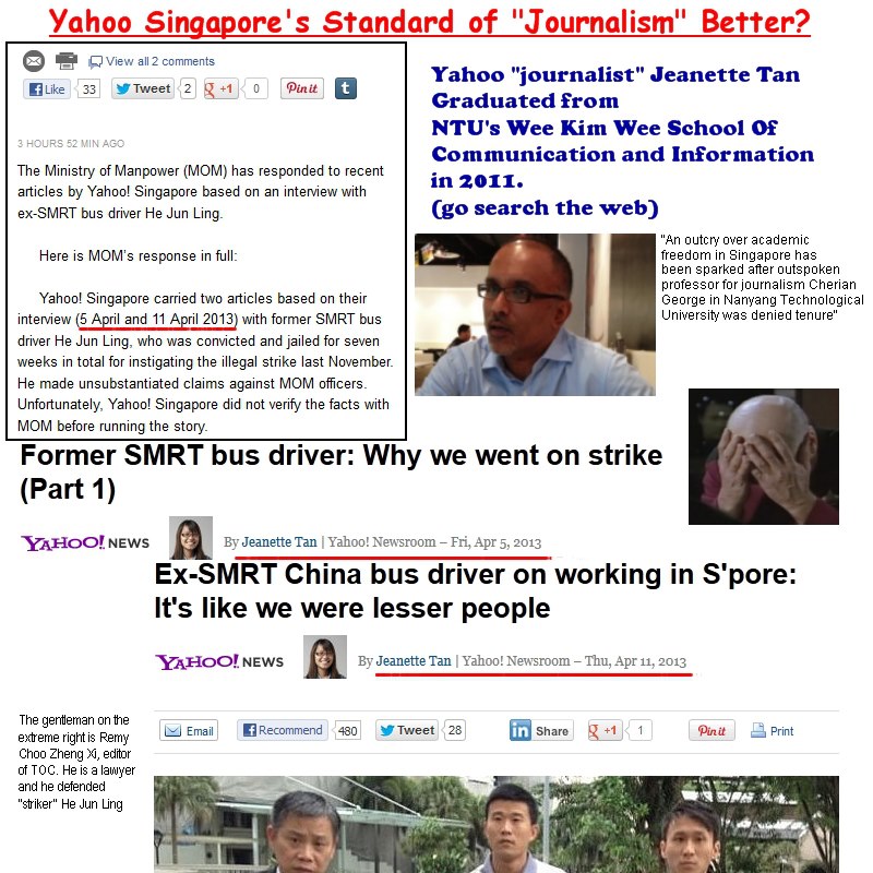 YAHOO SINGAPORE JEANETTE TAN SUPPORTS HER EX-PROFESSOR CHERIAN GEORGE